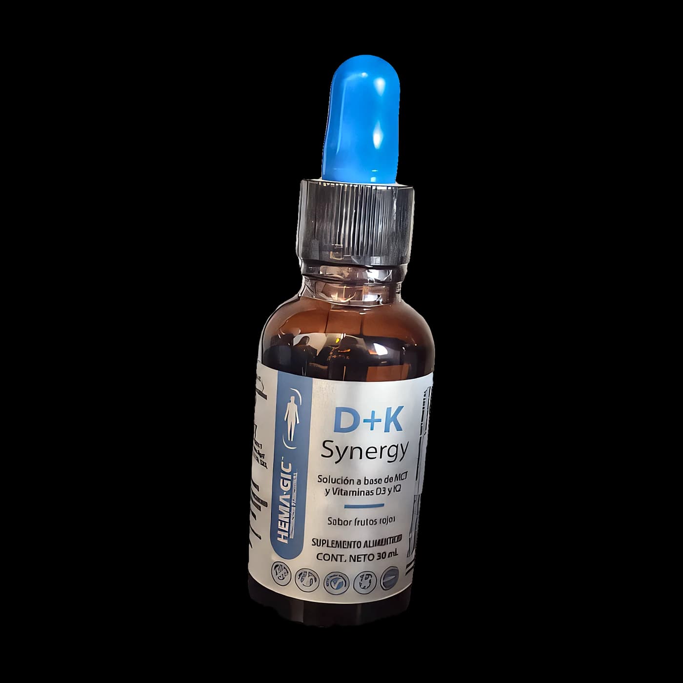 D+K Synergy (vitaminas D3 y K2) · gotas 30 ml