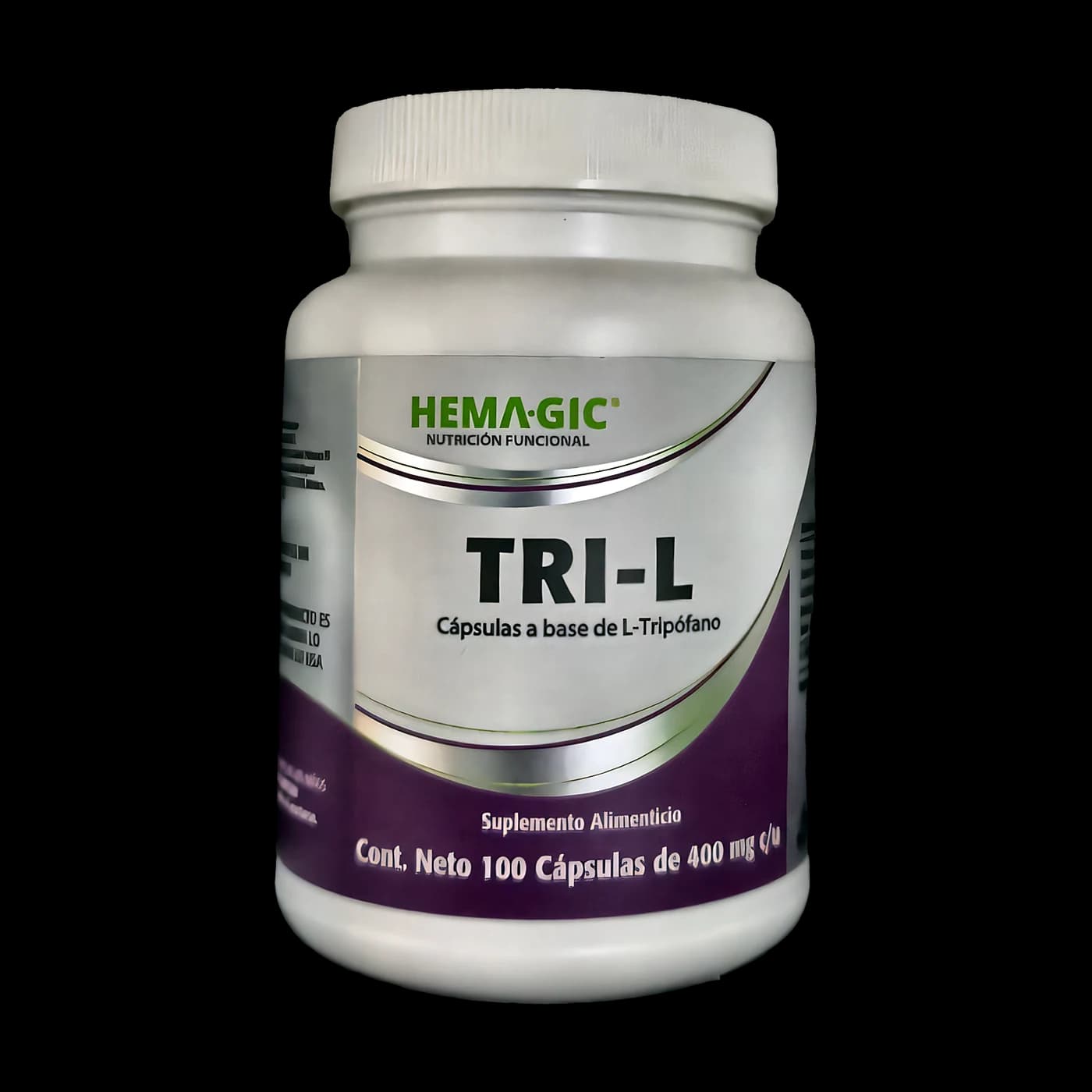 Tri-L (L-triptófano) · 100 cápsulas
