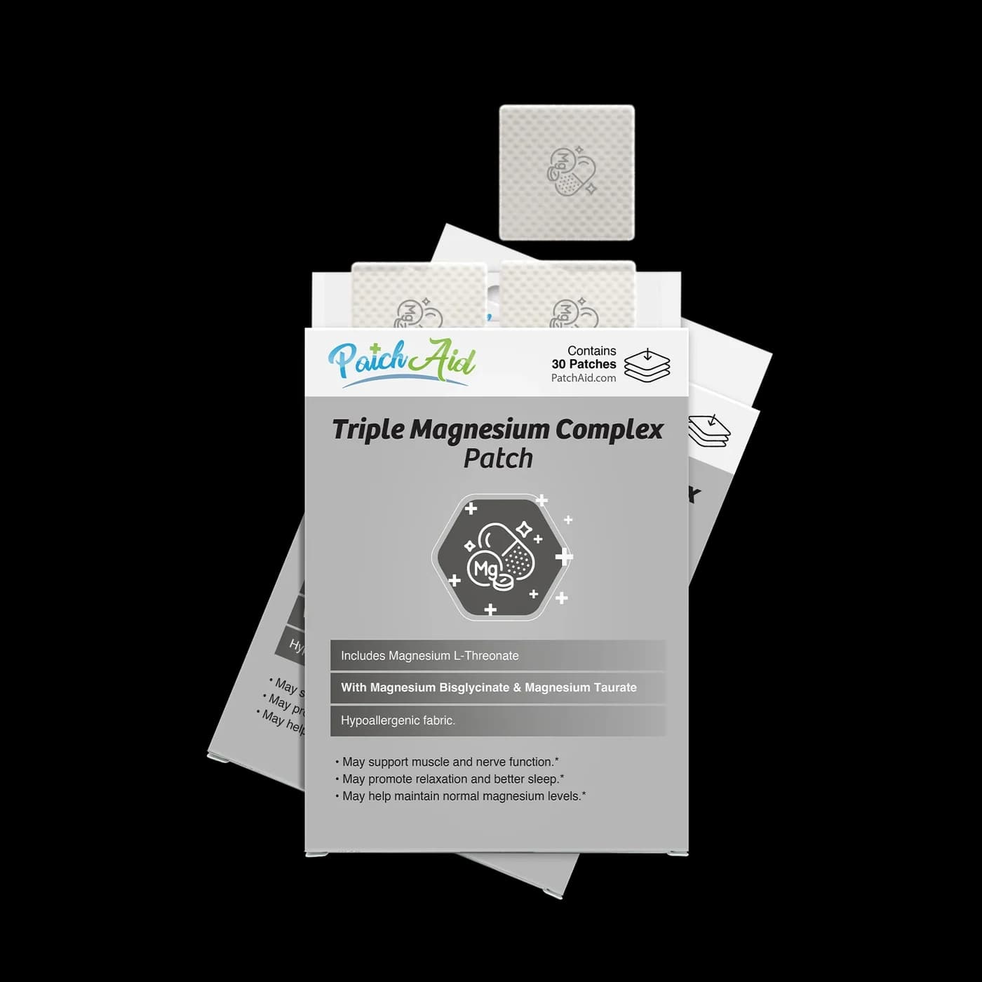 Parche Triple Magnesium Complex · 30 parches