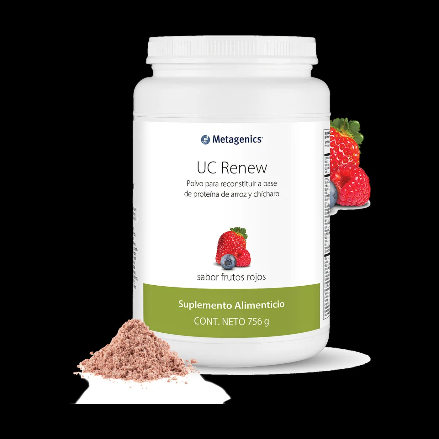 UC Renew sabor frutos rojos · bote 756 g