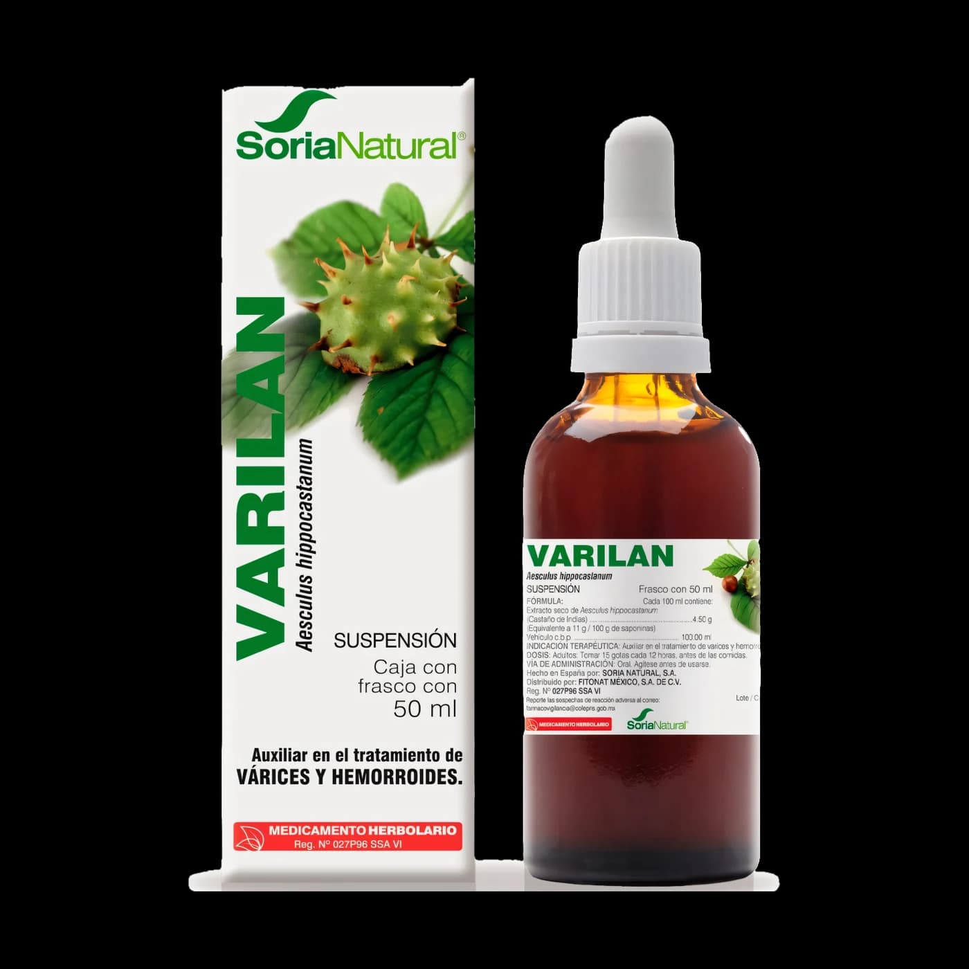 Varilan (castaño de Indias) · gotas 50 ml