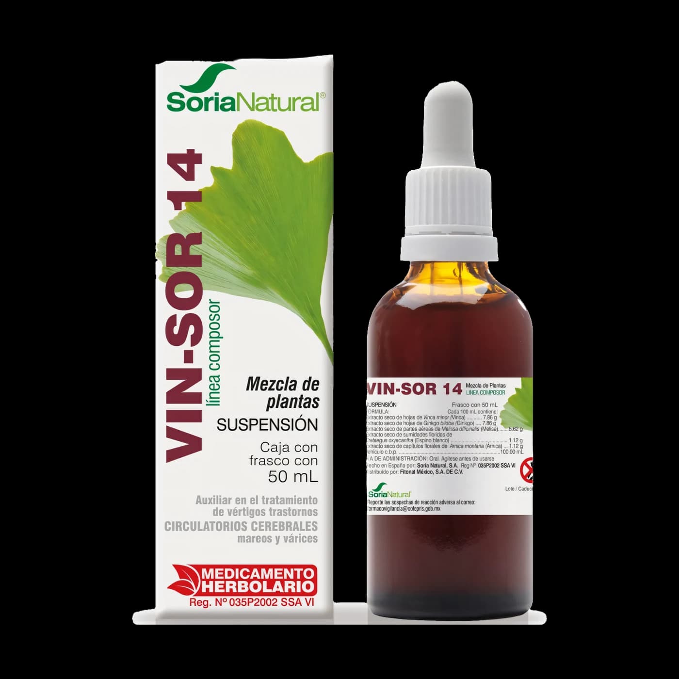 Vin-Sor 14 (mezcla de plantas) · gotas 50 ml