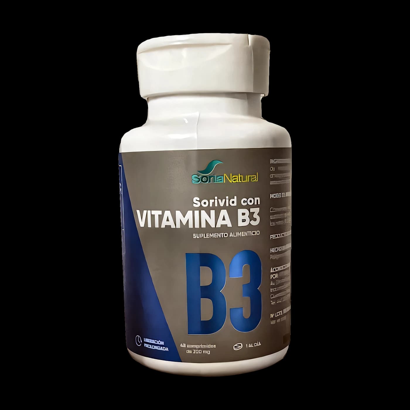 Sorivid con Vitamina B3 (niacina) · 48 comprimidos