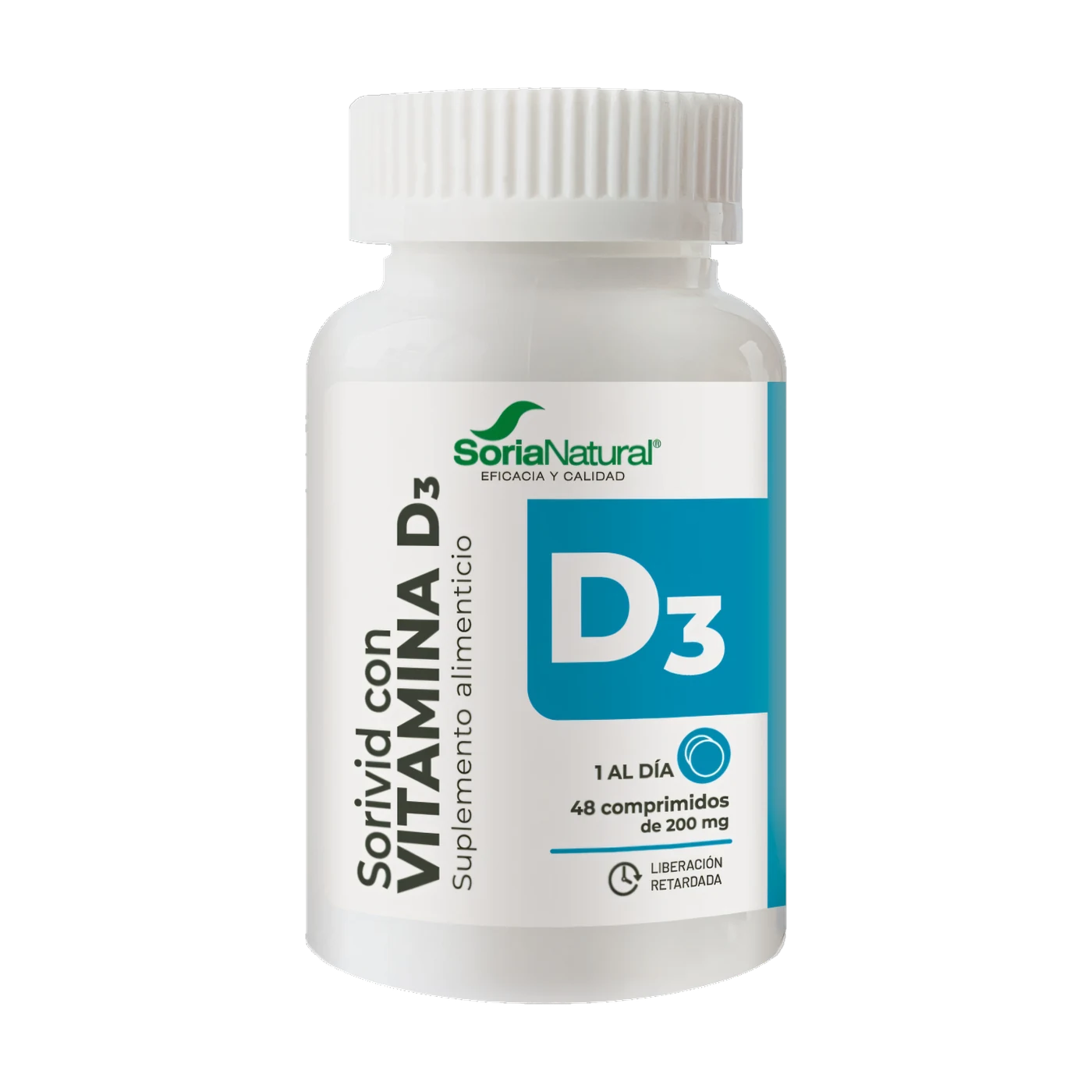 Sorivid con Vitamina D3 · 48 comprimidos