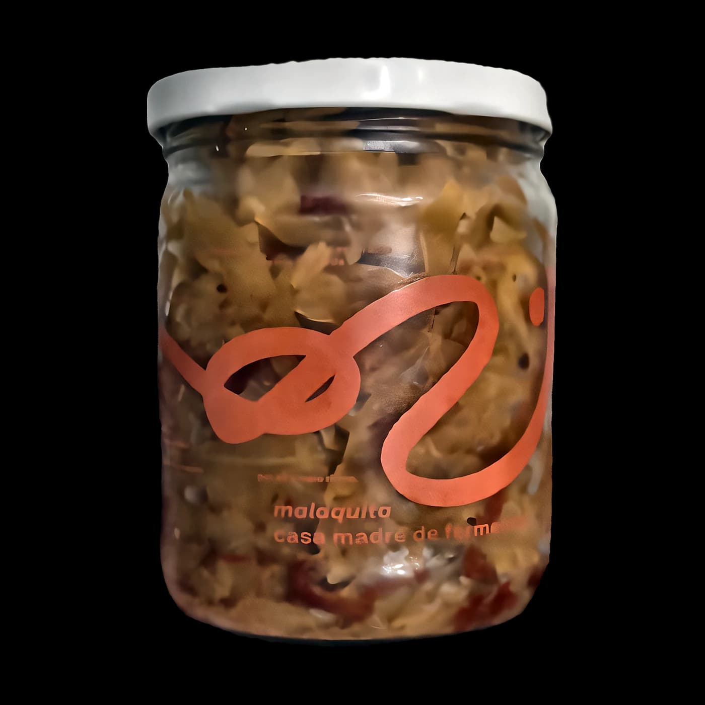 Sauerkraut (col fermentada) Malaquita · frasco