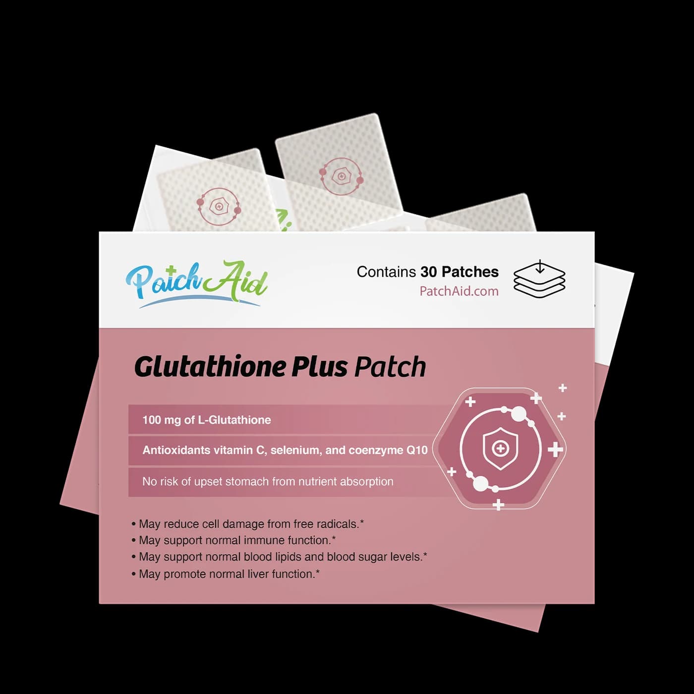 Parche Glutatión Plus · 30 parches
