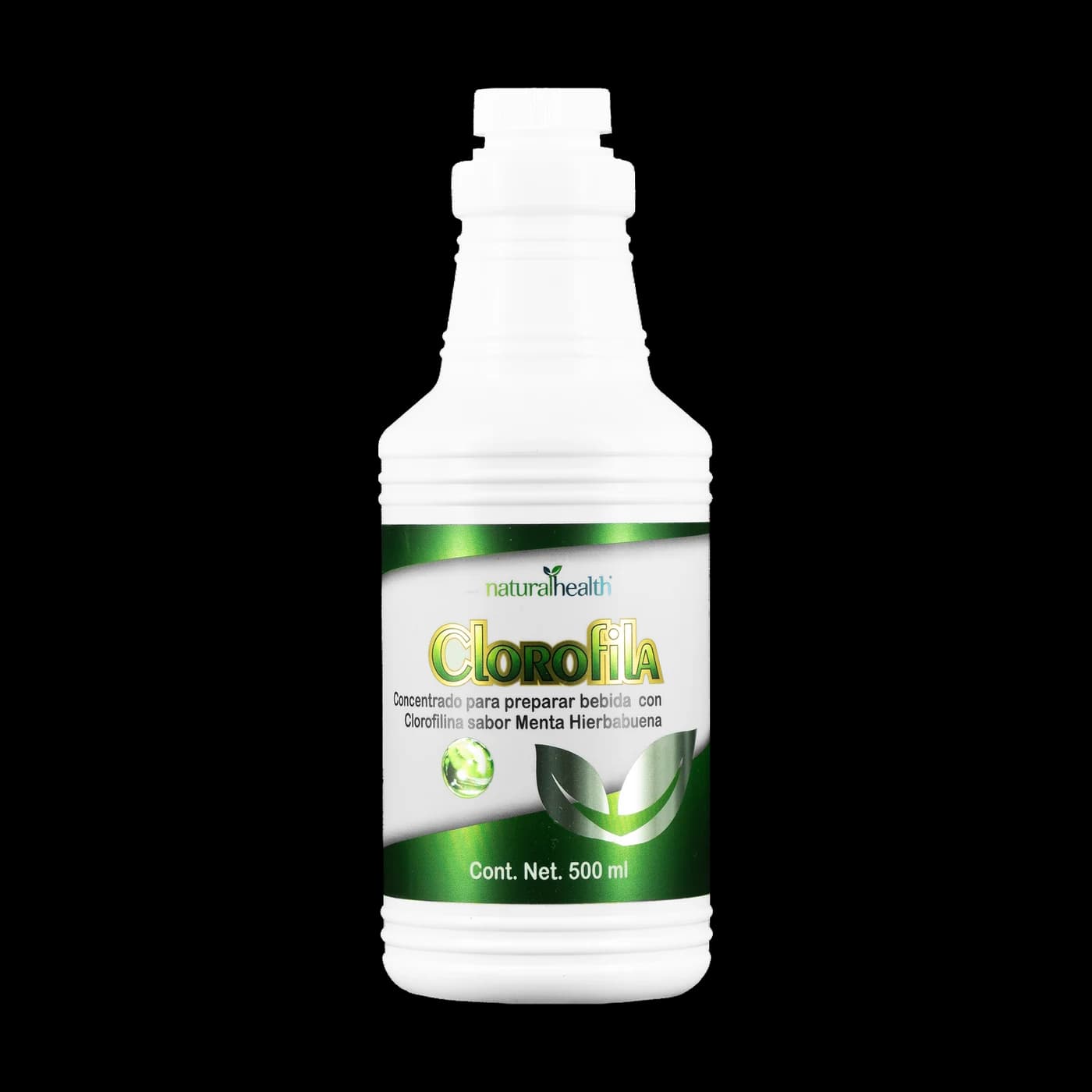 Clorofila concentrada sabor menta-hierbabuena · 500 ml