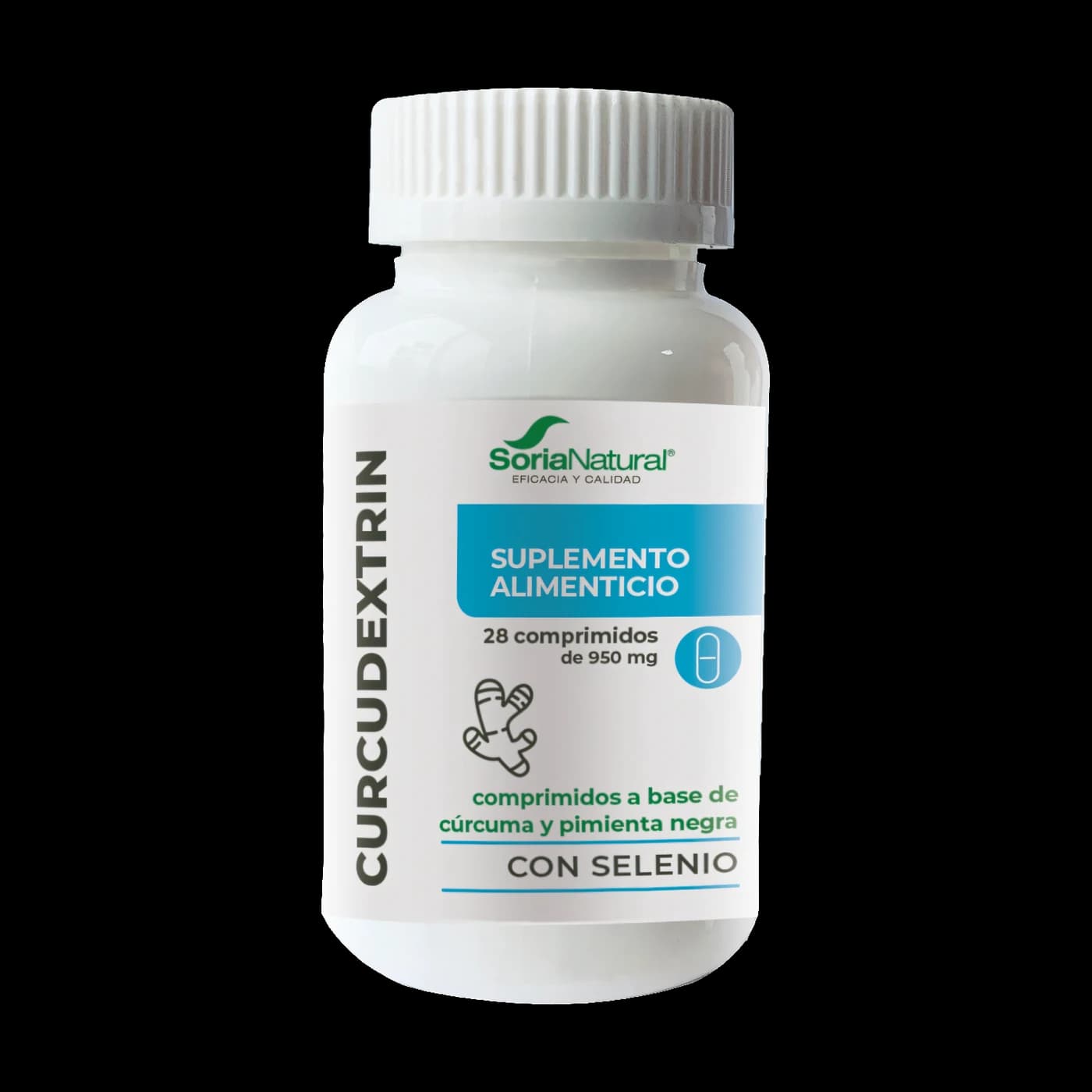 Curcudextrin (cúrcuma y pimienta negra) · 28 comprimidos