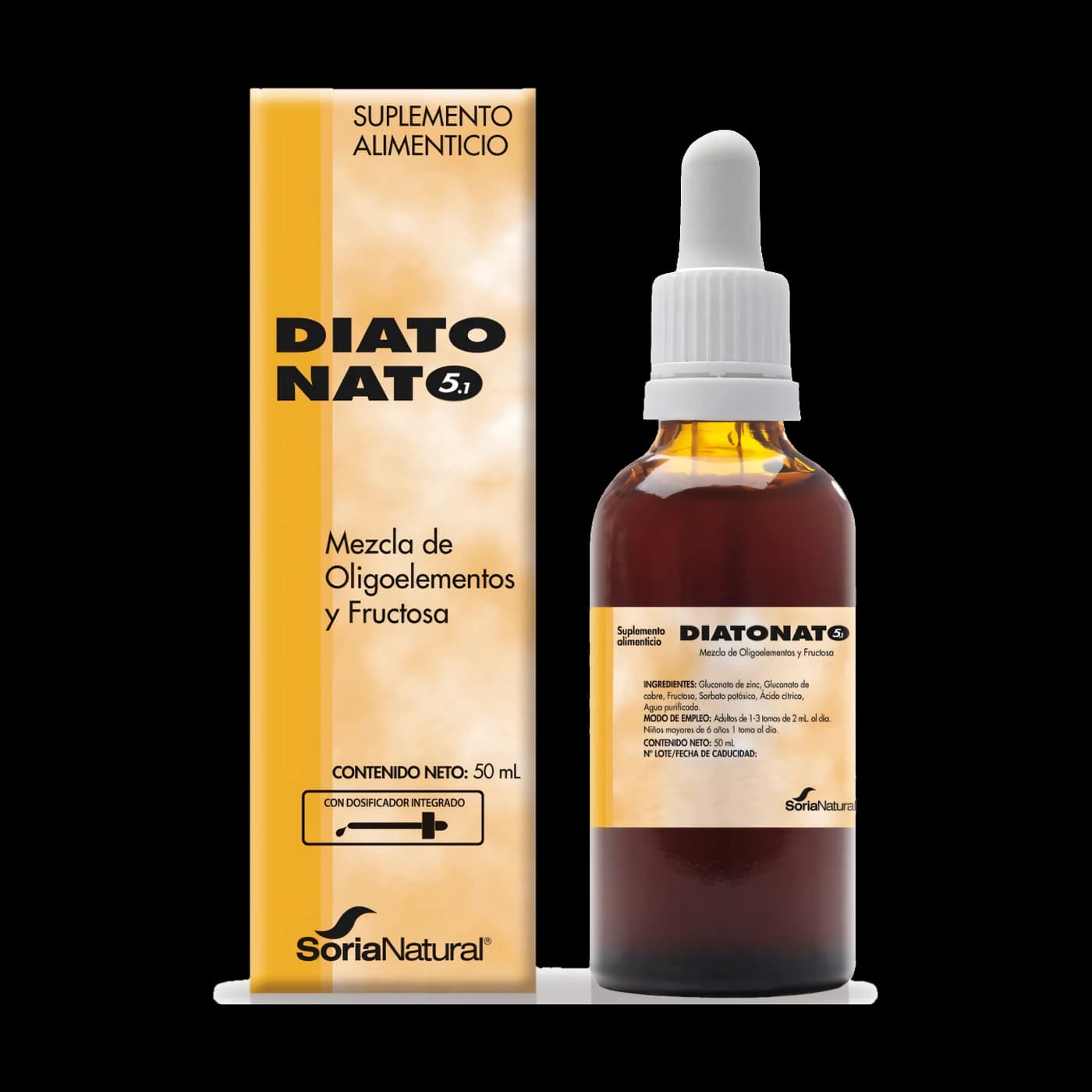 Diatonato 5.1 (zinc-cobre) · gotas 50 ml