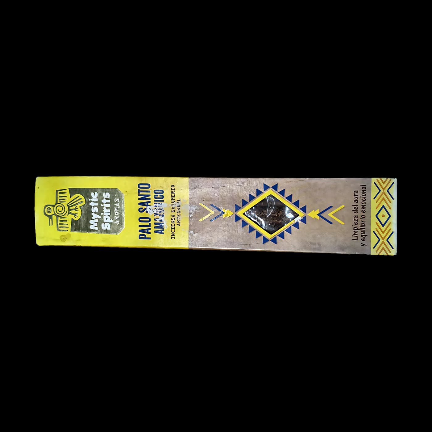 Incienso Palo Santo Amazónico Mystic Spirits · caja