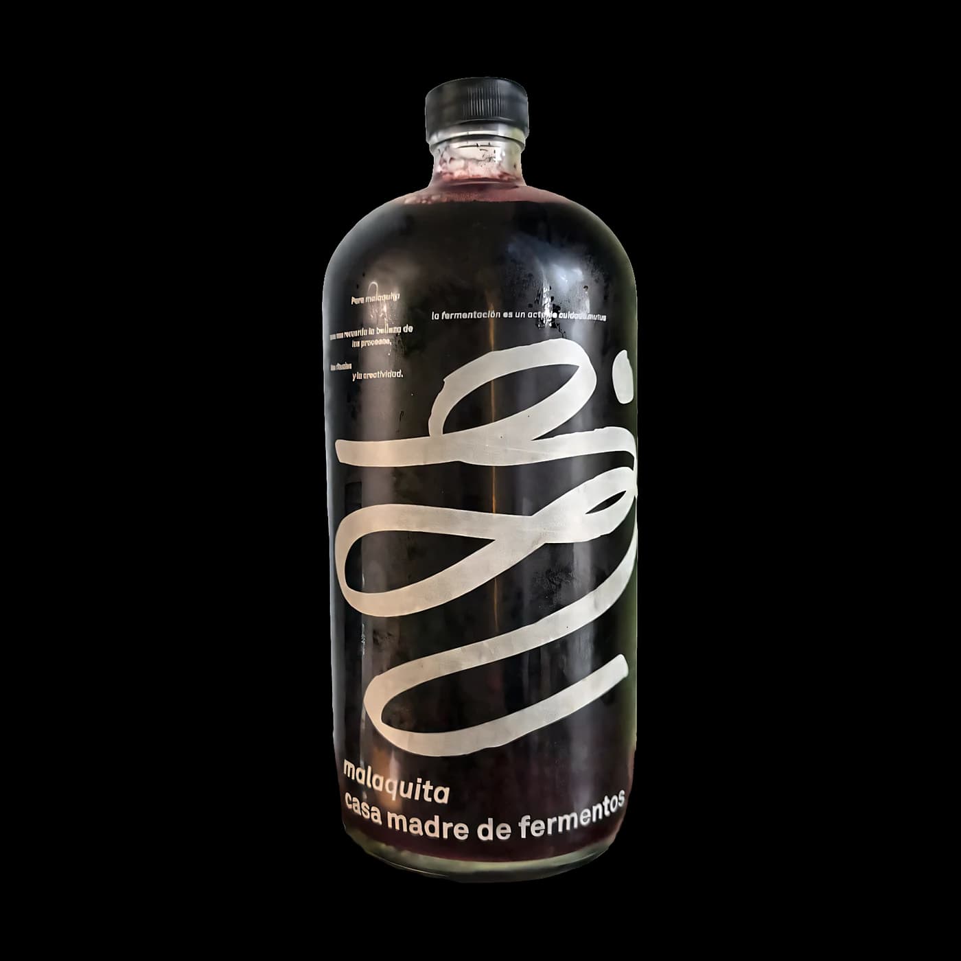 Kombucha Malaquita · botella grande 945 ml
