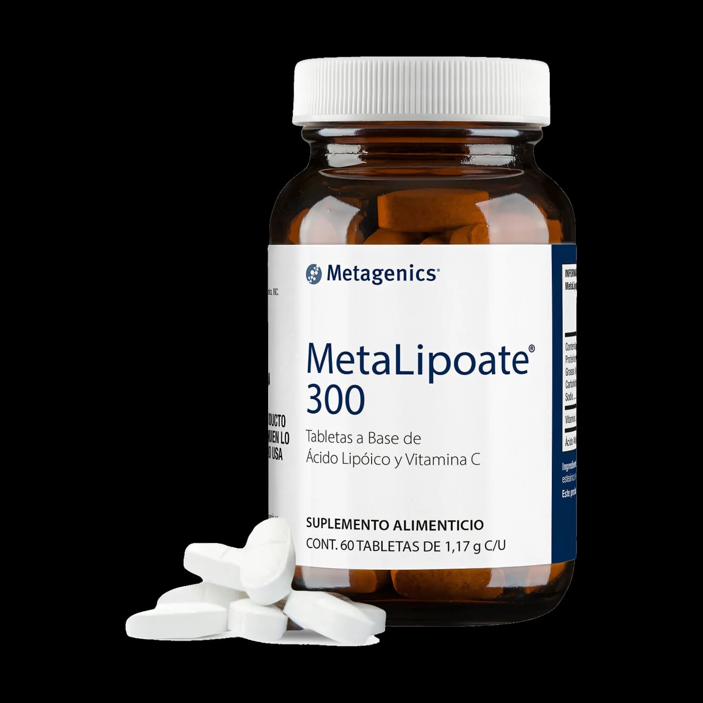 MetaLipoate 300 (ácido alfa lipoico) · 60 tabletas