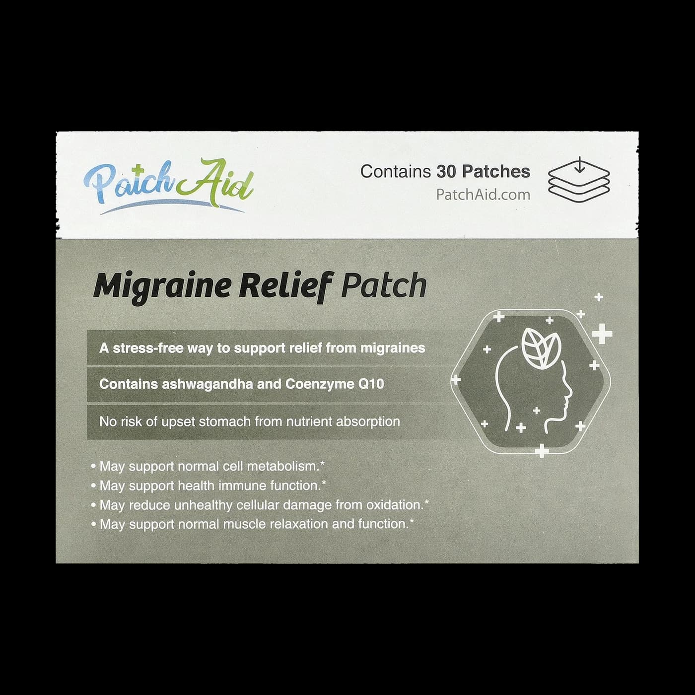 Parche Migraine Relief · 30 parches