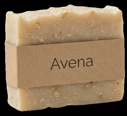 Jabón artesanal de avena y miel
